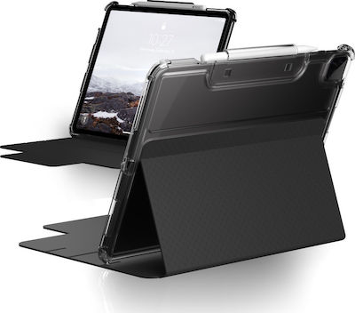 UAG U Lucent Flip Cover Δερματίνης / Σιλικόνης Μαύρο (iPad Pro 2021 12.9")