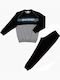 Minerva Kids' Pajamas Winter Black Whatever