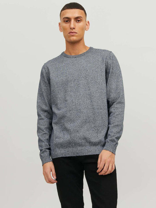 Jack & Jones Πουλόβερ Μακρυμάνικο Γκρι / Navy B...