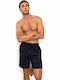 Vamp Men's Winter Cotton Pajama Bermuda Black