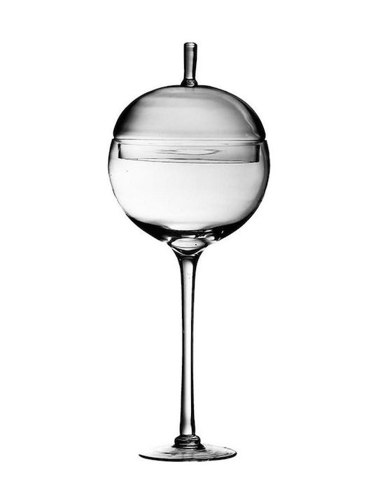 Artekko Glass Vase 19.99x19.99x50.01cm