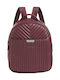 Damentasche Rucksack aus Kunstleder Lila