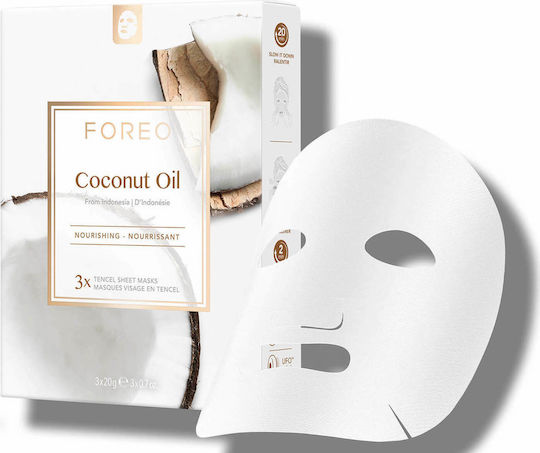 Foreo Coconut Oil Nourishing Sheet Mask 3τμχ