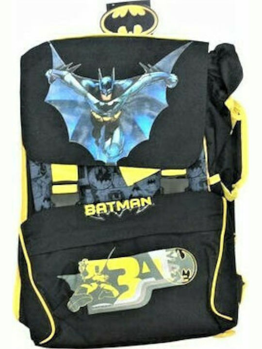 Paxos Batman School Bag Backpack Elementary, Elementary in Black color