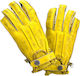 ByCity Second Skin Summer Men's Motorcycle Gloves Leather Yellow