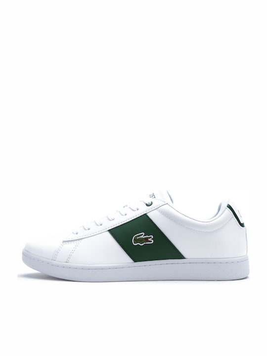 Lacoste Carnaby 0121 4 SMA Ανδρικό Sneaker Λευκό