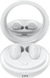 Remax TWS-9 In-ear Bluetooth Handsfree Earphones with Charging Case Whitά