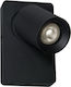 Viokef Steven Single Spot with Socket GU10 in Black Color