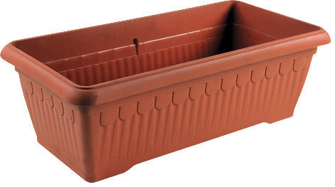 Cyclops Νο Ζαρντινιέρα Πλαστική Πορτοκαλί 60.2x24.5x20εκ.