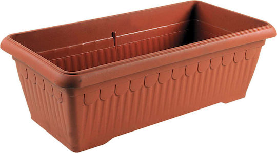 Cyclops Planter Box Plastic Teracotă 82x36x30.5cm.