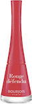 Bourjois 1 Seconde Gloss Βερνίκι Νυχιών Quick Dry Κοραλί 044 Rouge Defendu 9ml