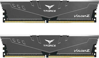 TeamGroup T-Force Vulcan Z 16GB DDR4 RAM with 2 Modules (2x8GB) and 3200 Speed for Desktop