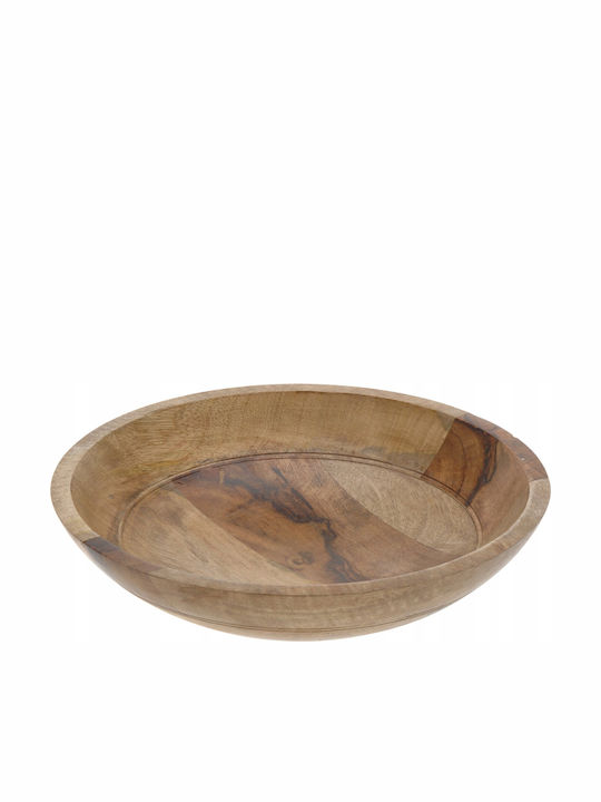Zaros Decorative Bowl Brown 30x30x6.8cm