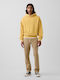 Trousers Chino Elastic in Slim Fit Beige