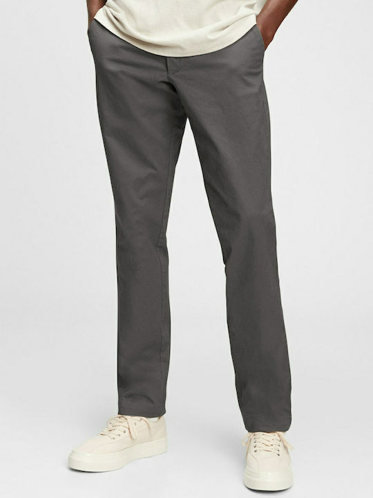 GAP Men's Trousers Chino in Slim Fit Black