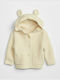 GAP Kids Cardigan Knitted with Hood Ecru