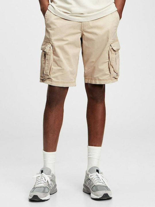 GAP Men's Cargo Monochrome Shorts Beige