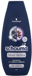 Schwarzkopf Schauma Silver Reflex Shampoos Color Maintenance for Coloured Hair 400ml