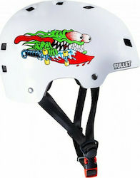 Bullet Skateboard Helmet X Santa Cruz Slasher Youth