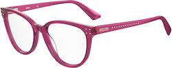Moschino Moschino Damen Acetat Schmetterling Ro...
