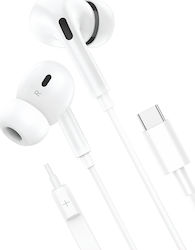 Leewello EJ-025 In-ear Handsfree με Βύσμα USB-C Λευκό Leewello EJ-025 In-ear Handsfree με Βύσμα USB-C Λευκό