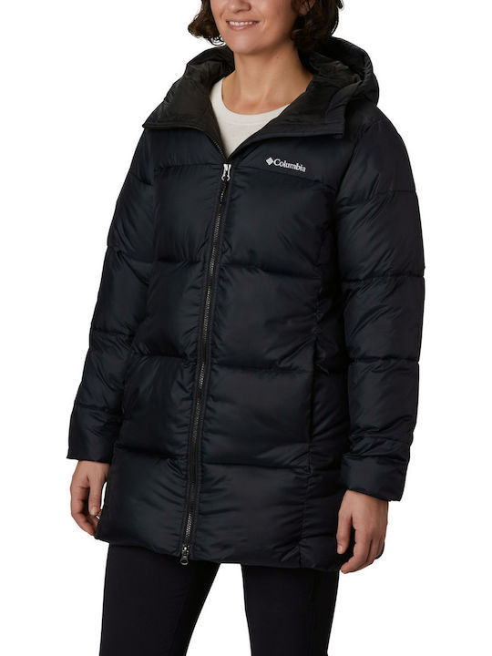 Puffect Mid Κοντό Γυναικείο Puffer Μπουφάν για Χειμώνα Μαύρο
