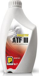 Prista ATF III Βαλβολίνη για Αυτόματο Κιβώτιο & Υδραυλικό Τιμόνι 1lt