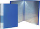 Next Clipboard Flexible with 80 plastic sleeves Slides for Paper A4 (Μiscellaneous colours) 1pcs