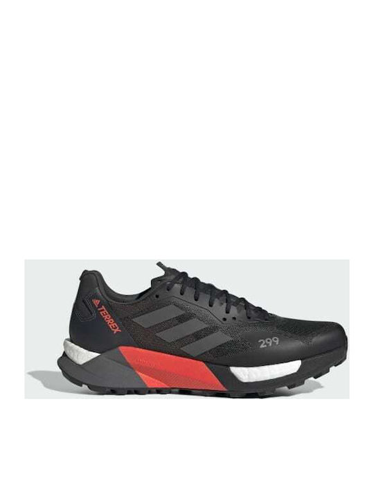 Adidas Terrex Agravic Ultra Ανδρικά Αθλητικά Παπούτσια Trail Running Core Black / Grey Five / Solar Red