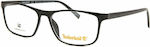 Timberland Plastic Eyeglass Frame Black TB1631 001