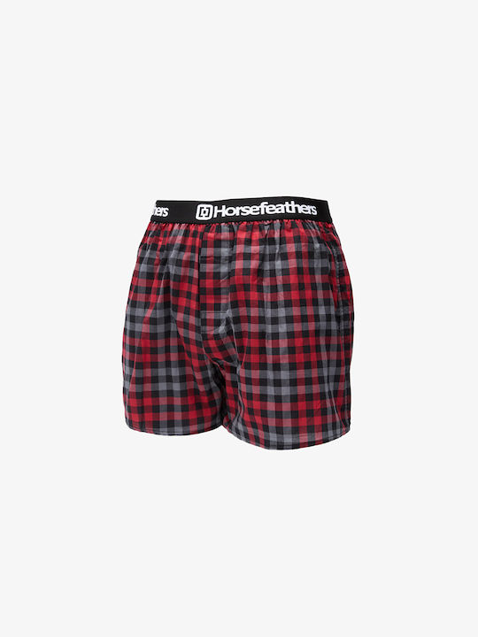 Clay Men's Boxer Charcoal Checkered