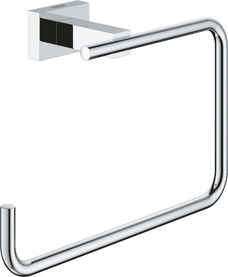 Grohe Cube Link de Baie Simplu cu șuruburi ​18.6x18.6cm Argintiu
