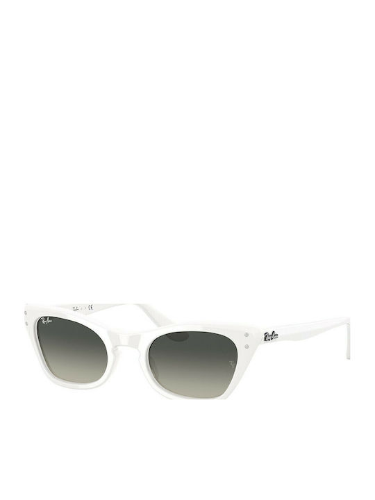 Ray Ban Котешко Око Детски Слънчеви Очила Бели