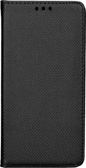 Forcell Smart Книга Изкуствена кожа Черен (Huawei P30 Pro)
