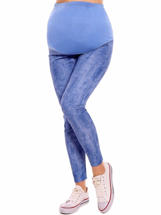 PeeKaBoo 1684 Maternity Leggings Blue