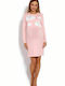 PeeKaBoo 1682 Long Nightgown Pink