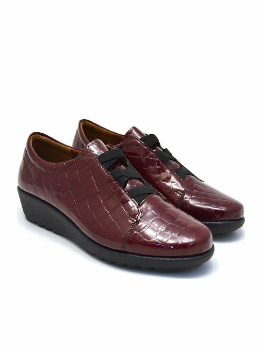 7350-08 Anatomic Women's Slip-On Leather Burgundy