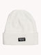 Beanie Ανδρικός Σκούφος Πλεκτός σε Λευκό χρώμα