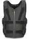 Albainox Γilet de luptă Black Vestă tactică cu protecție pentru cuțit și ac pentru XXL/XXXL