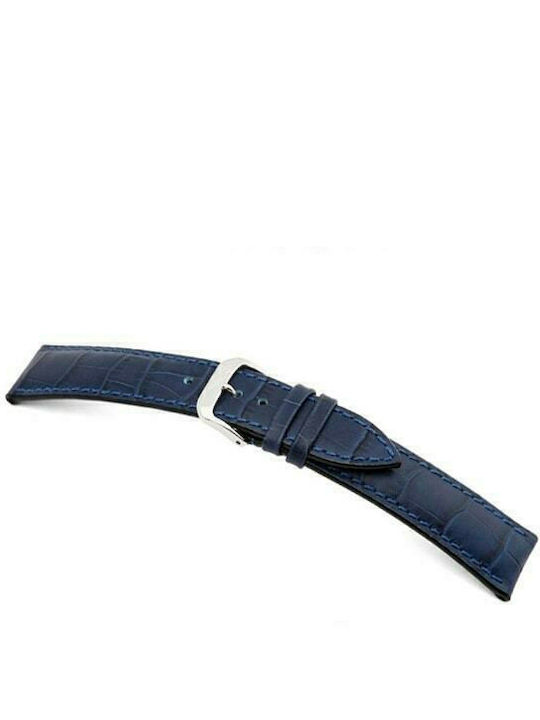 Rios 1931 Louisiana Leather Strap Navy Blue 22mm