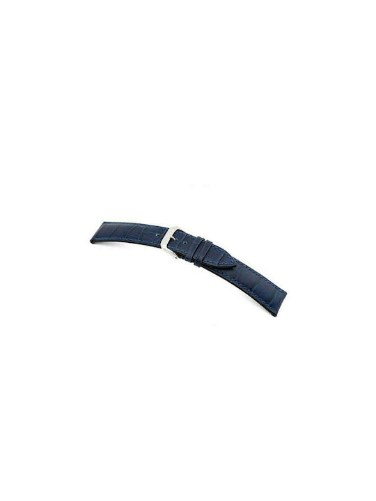 Rios 1931 Louisiana Leather Strap Navy Blue 18mm