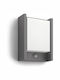 Philips MyGarden Arbour Wall-Mounted Outdoor Ceiling Light LED IP44 6W with Warm White Light