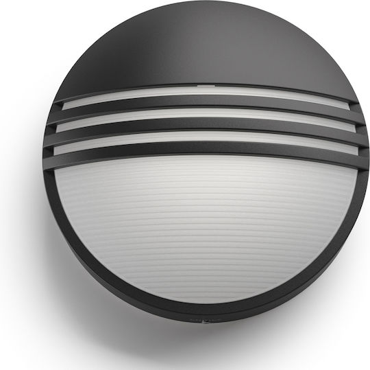 Philips Wandmontierte Schottwand Außenbeleuchtung LED IP44 6W mit Warmweißem Licht