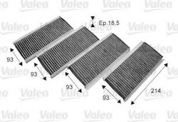 Valeo Filtru de Cabină cu Carbon Activ BMW M3