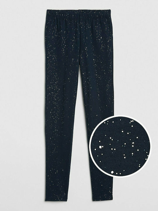 GAP Kinder Leggings Lang Blau Stretch