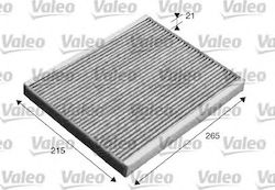 Valeo Activated Carbon Cabin Filter Fiat Grande Punto