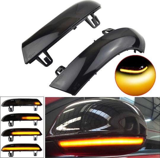 Carsun Flash Led for Seat Alhambra Skoda Superb Volkswagen Golf / Jetta / Passat / Sharan 2pcs