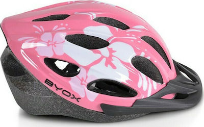 Byox Y02 Κράνος Ποδηλάτου Παιδικό Ροζ