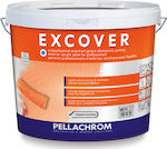 Pellachrom Excover Plastic Acrilyc Paint for Exterior Use White 3lt