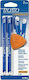 Tratto Cancellik Pens Rollerball 2 Pieces with Orange Eraser
